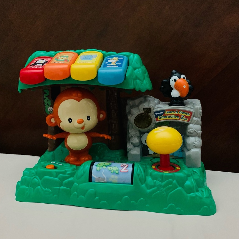 Vtech monkey jungle interactive toy